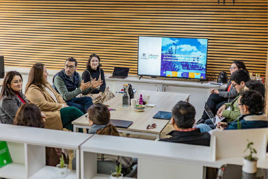 UFRO Fortalece Comité de Articulación Institucional de Relacionamiento con Alumni y Fortalecimiento de la Empleabilidad