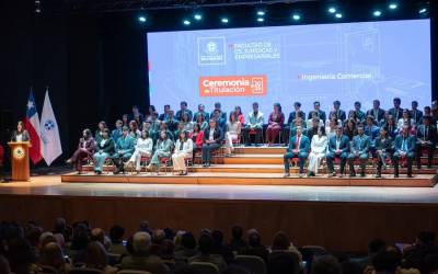 UFRO tituló a 172 nuevos profesionales y licenciados de la Facultad de Ciencias Jurídicas y Empresariales